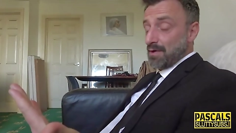 Fetish bondage subhunts with a passion of domination