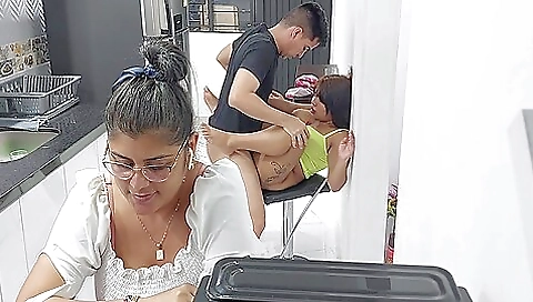 Beautiful Hot Stepsister Gets A Delicious Fuck In The Kitchen!